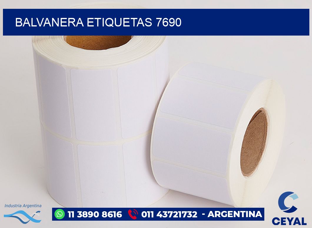 Balvanera etiquetas 7690