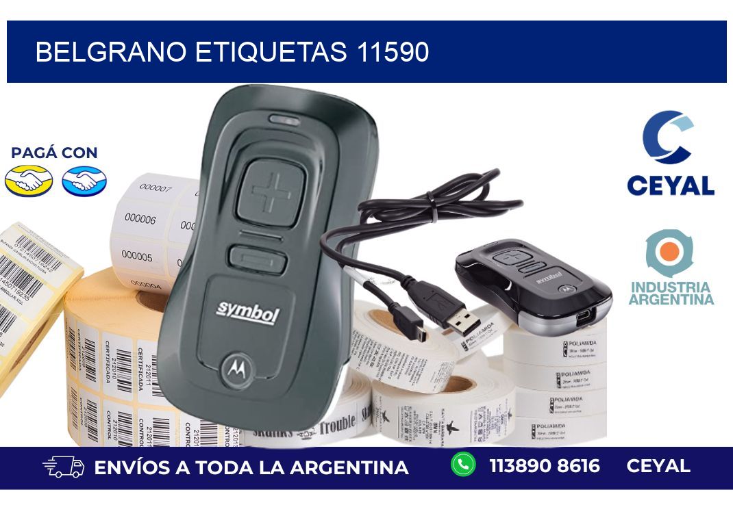 Belgrano etiquetas 11590
