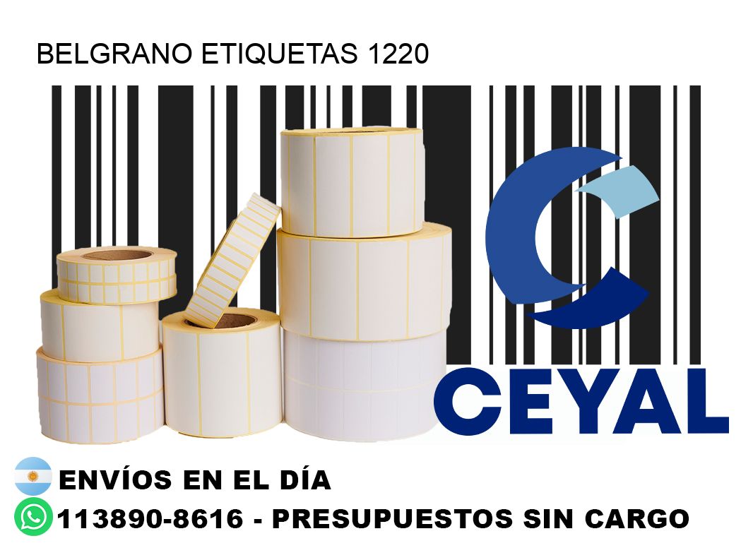 Belgrano etiquetas 1220