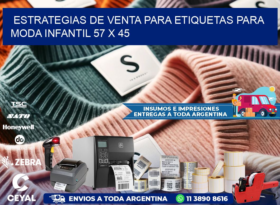 Estrategias de Venta para Etiquetas para Moda Infantil 57 x 45