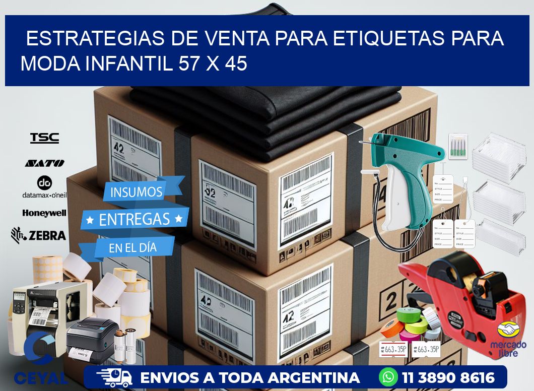Estrategias de Venta para Etiquetas para Moda Infantil 57 x 45