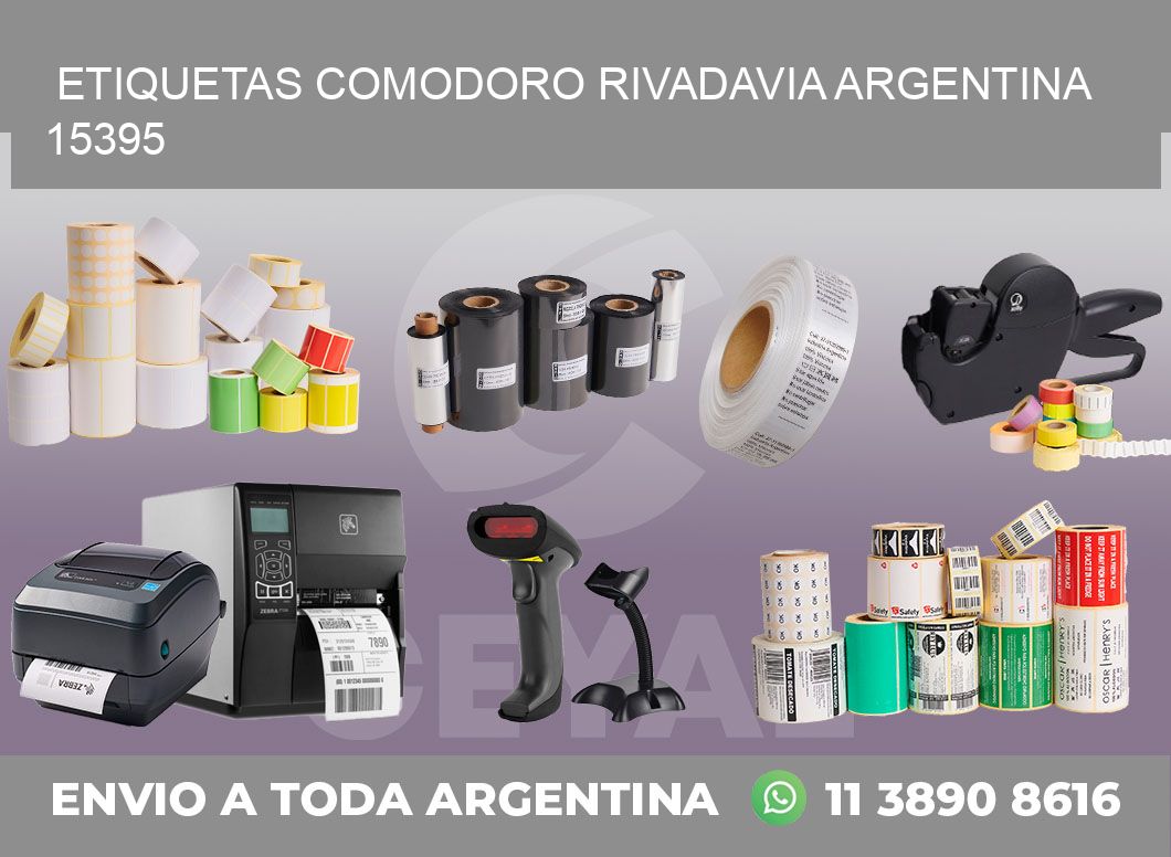 Etiquetas Comodoro Rivadavia Argentina 15395