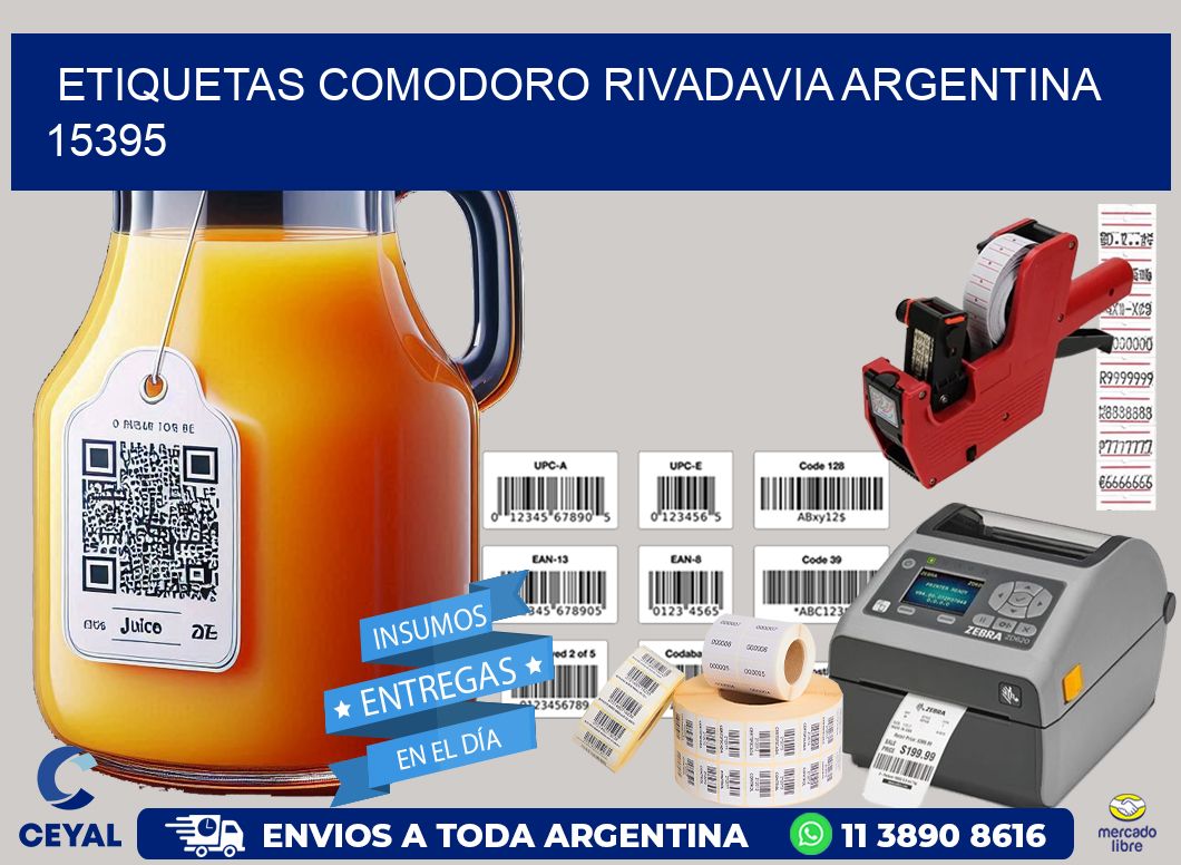 Etiquetas Comodoro Rivadavia Argentina 15395