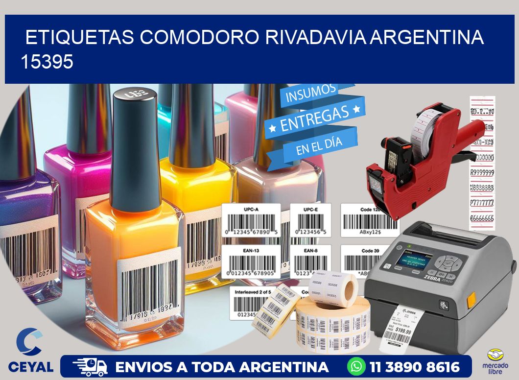 Etiquetas Comodoro Rivadavia Argentina 15395