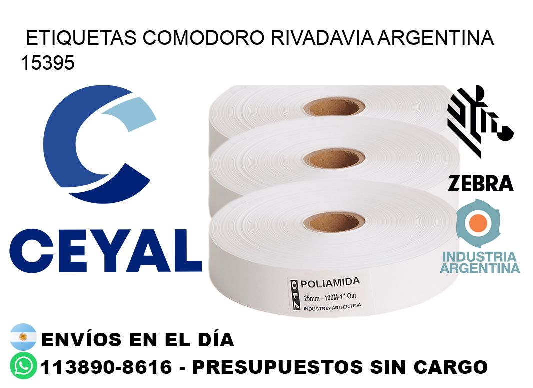Etiquetas Comodoro Rivadavia Argentina 15395