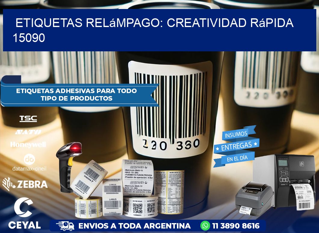 Etiquetas Relámpago: Creatividad Rápida 15090