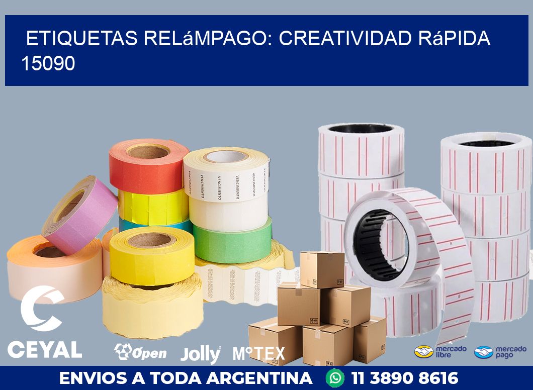 Etiquetas Relámpago: Creatividad Rápida 15090