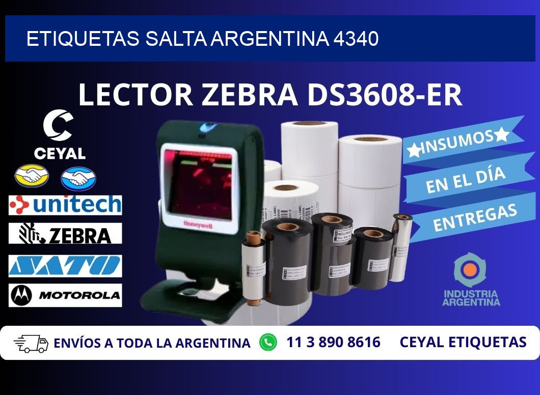 Etiquetas Salta Argentina 4340