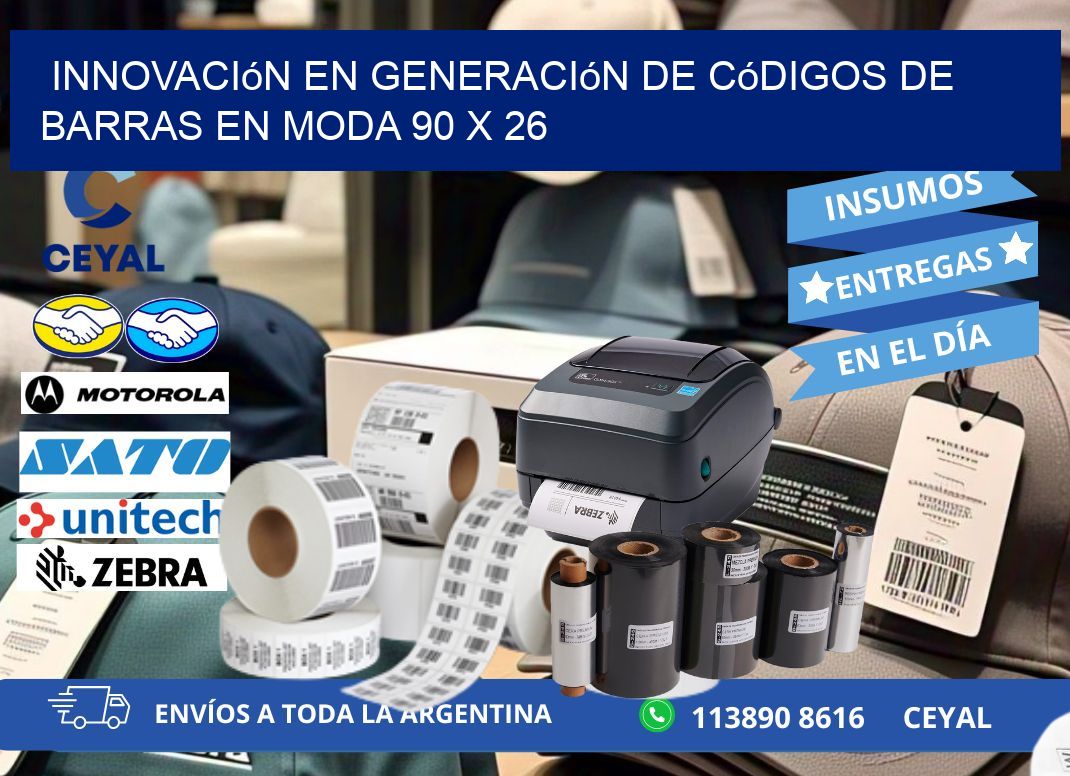 Innovación en Generación de Códigos de Barras en Moda 90 x 26
