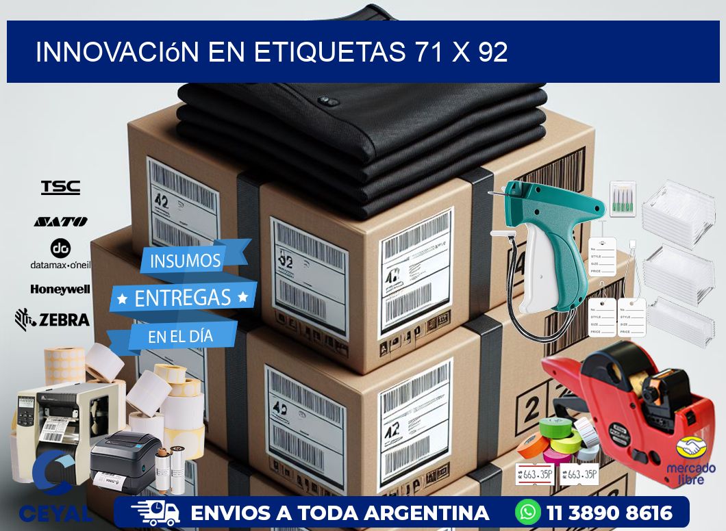 Innovación en etiquetas 71 x 92