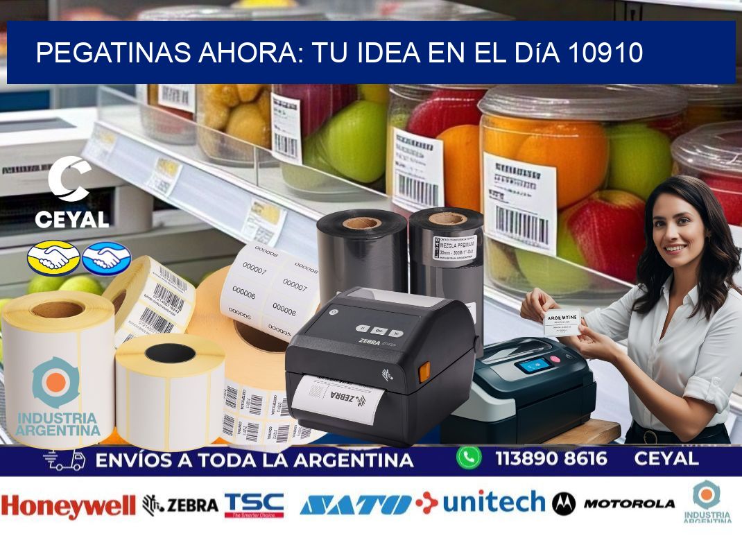 Pegatinas Ahora: Tu Idea en el Día 10910