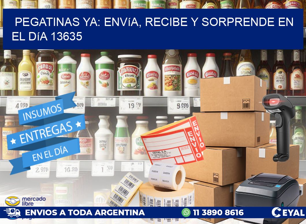 Pegatinas Ya: Envía, Recibe y Sorprende en el Día 13635
