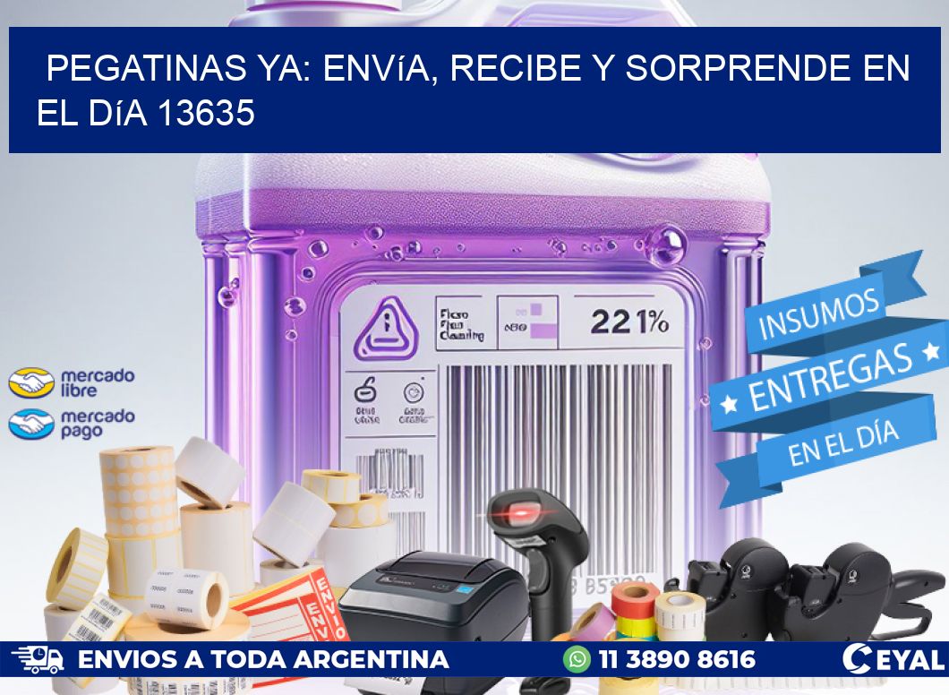 Pegatinas Ya: Envía, Recibe y Sorprende en el Día 13635