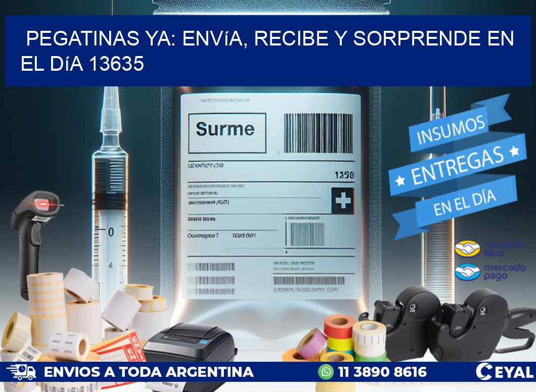 Pegatinas Ya: Envía, Recibe y Sorprende en el Día 13635