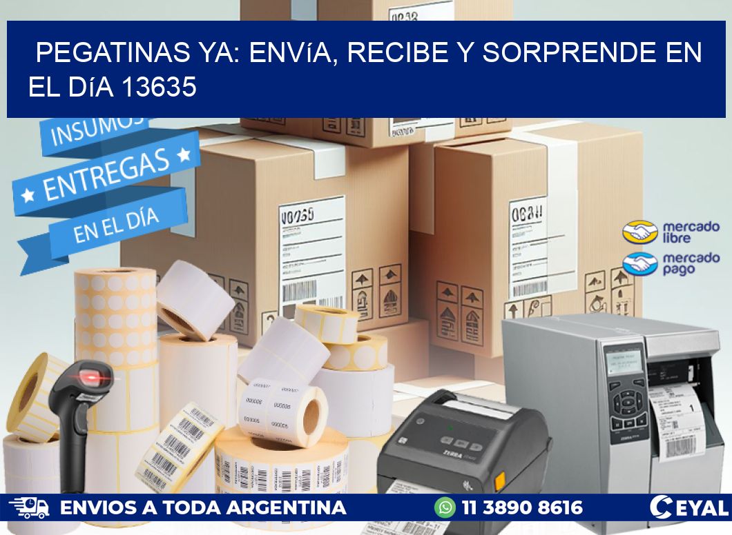 Pegatinas Ya: Envía, Recibe y Sorprende en el Día 13635
