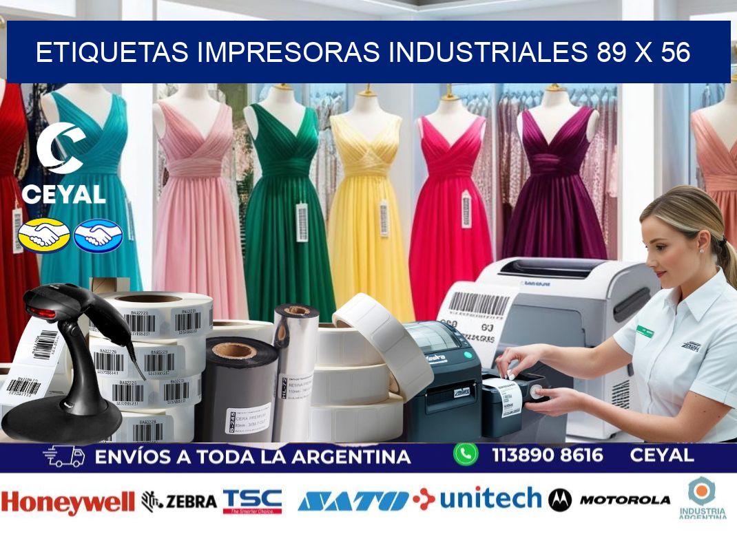 etiquetas impresoras industriales 89 x 56