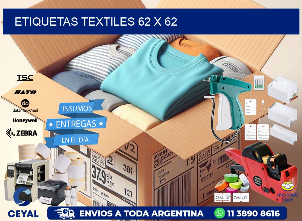 etiquetas textiles 62 x 62