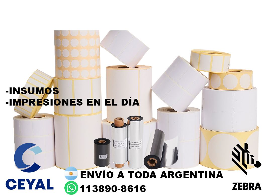 1 caja de etiquetas 53 x 86