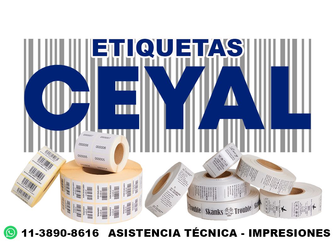 12210 Etiquetas con troquel especial
