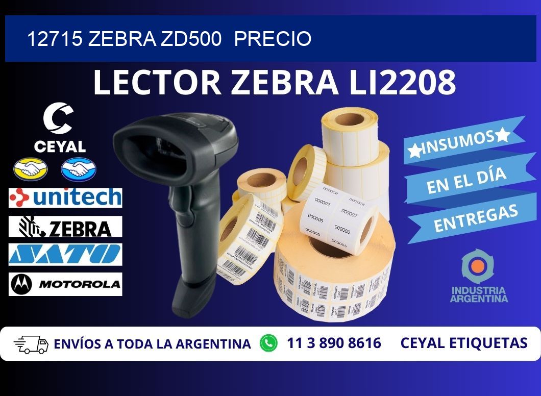 12715 Zebra ZD500  precio