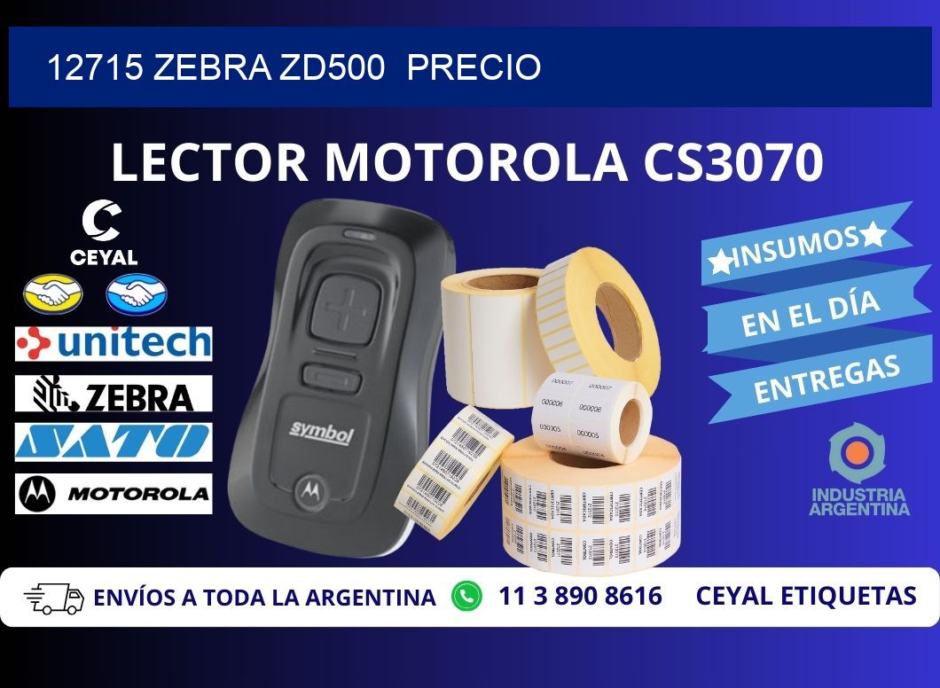 12715 Zebra ZD500  precio