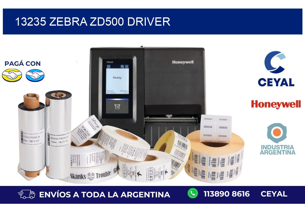 13235 Zebra ZD500 driver