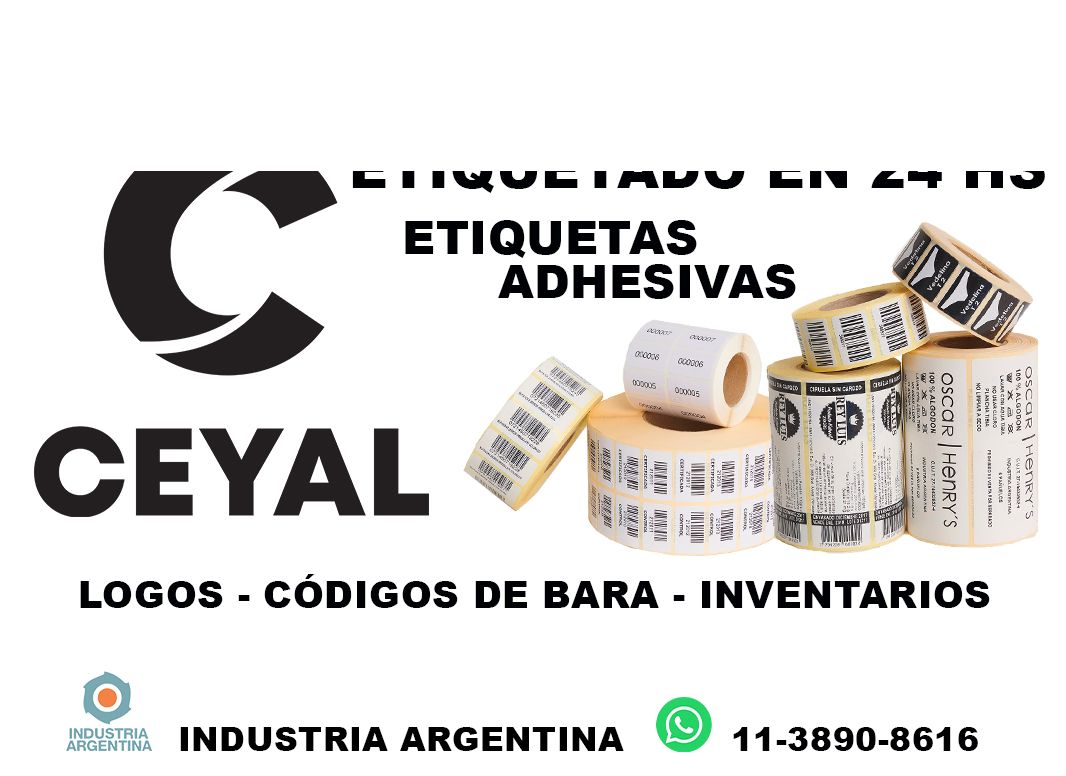 15210 Etiquetas para panificados y pastelería