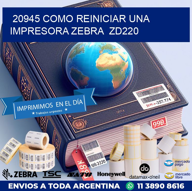 20945 Como reiniciar una impresora Zebra  ZD220