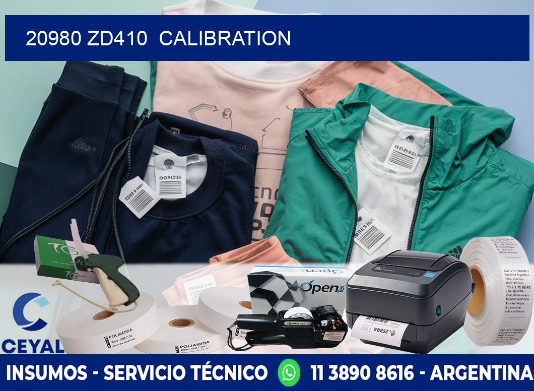 20980 ZD410  Calibration