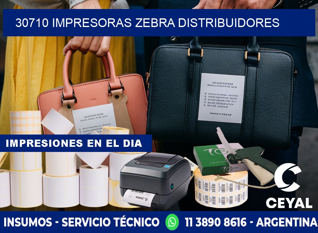 30710 impresoras Zebra distribuidores