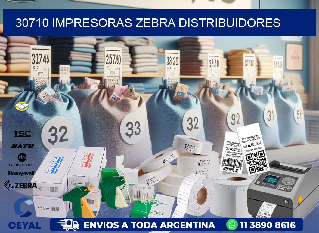 30710 impresoras Zebra distribuidores
