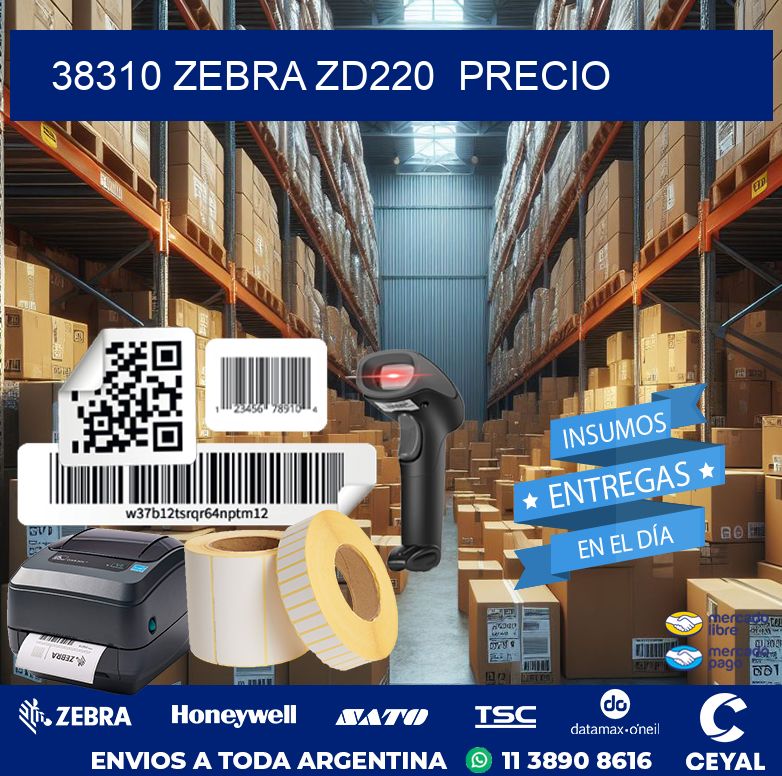 38310 Zebra ZD220  precio