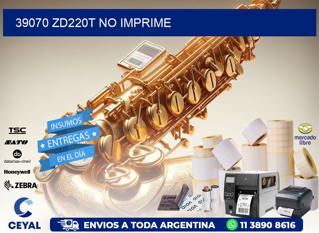 39070 ZD220t no imprime