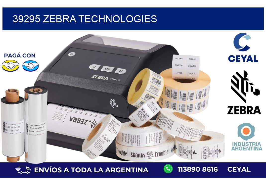 39295 zebra technologies