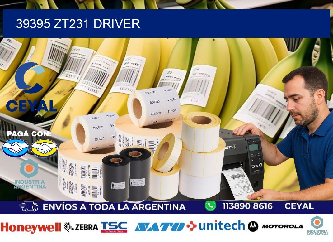 39395 ZT231 driver