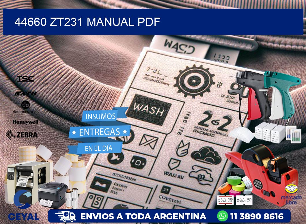 44660 ZT231 manual PDF
