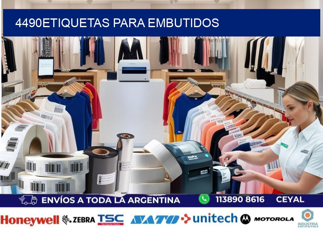 4490Etiquetas para embutidos