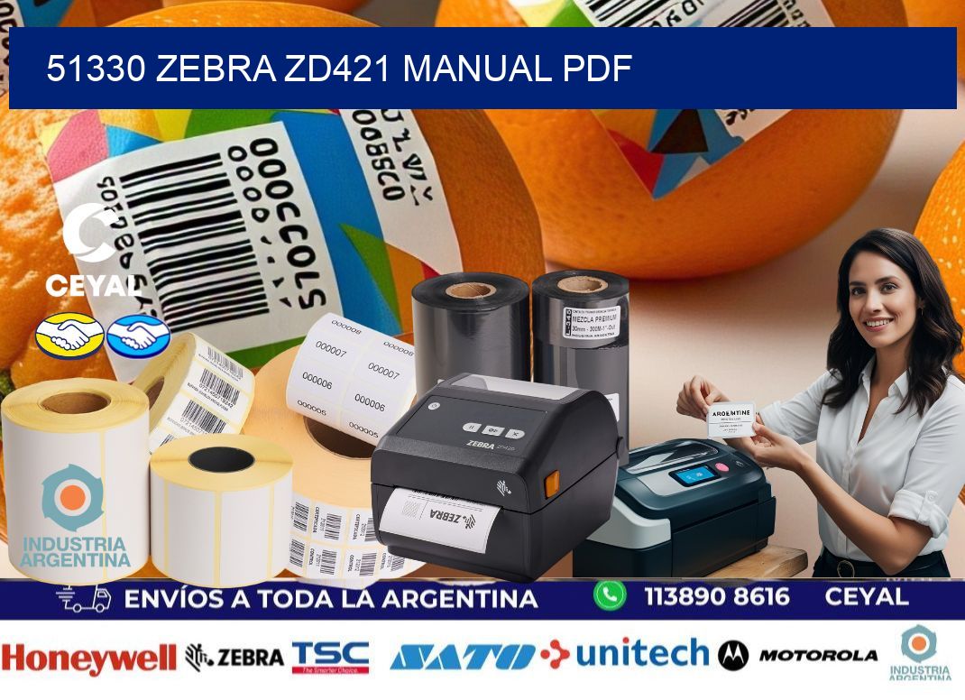 51330 Zebra ZD421 manual PDF