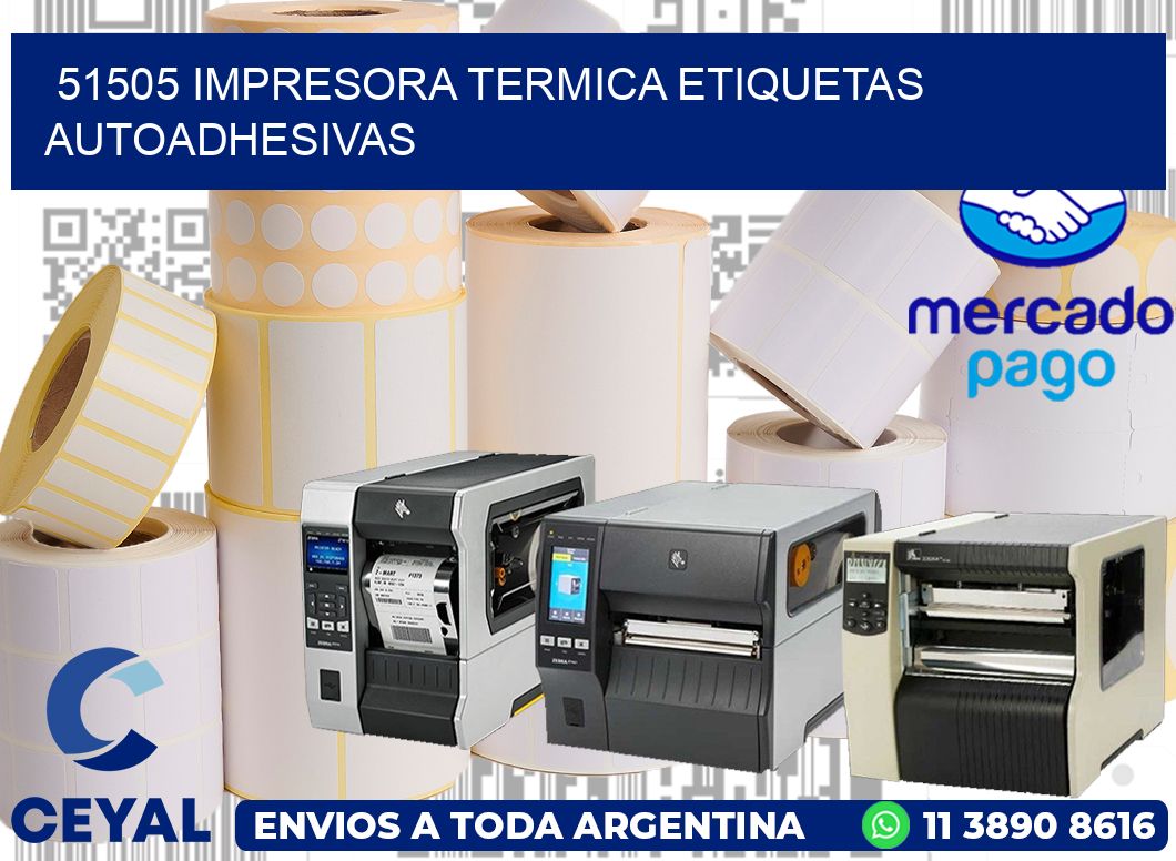 51505 Impresora termica etiquetas autoadhesivas