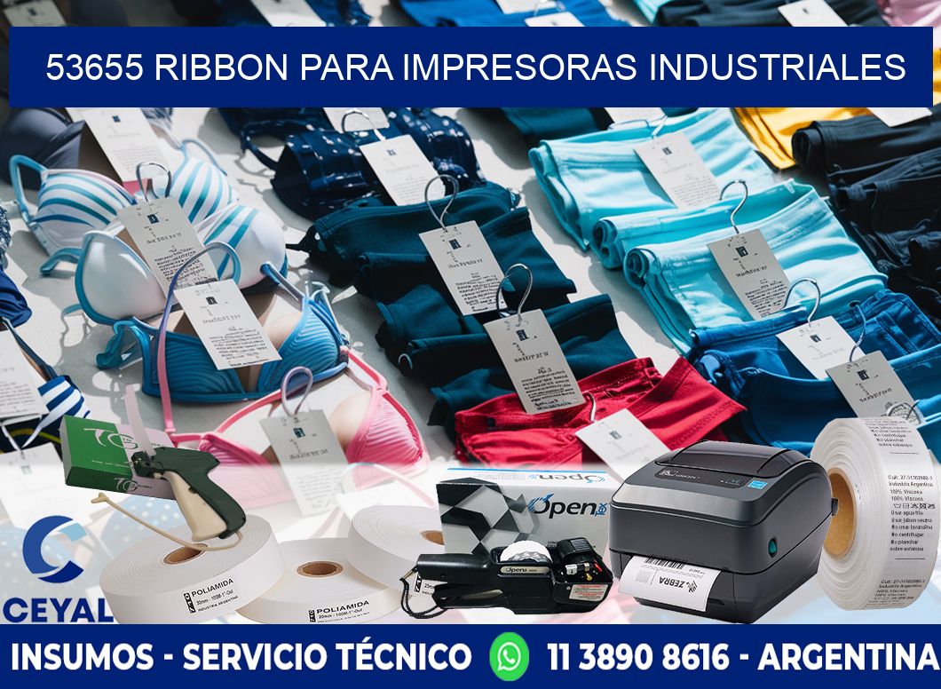 53655 Ribbon para impresoras industriales