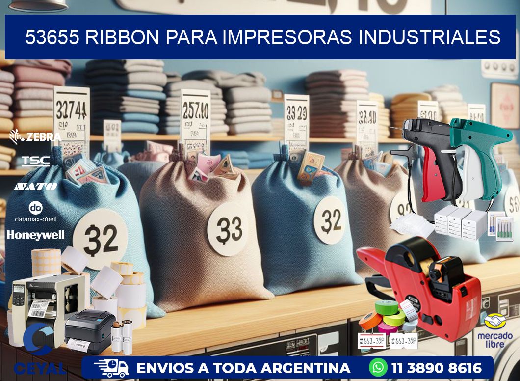 53655 Ribbon para impresoras industriales
