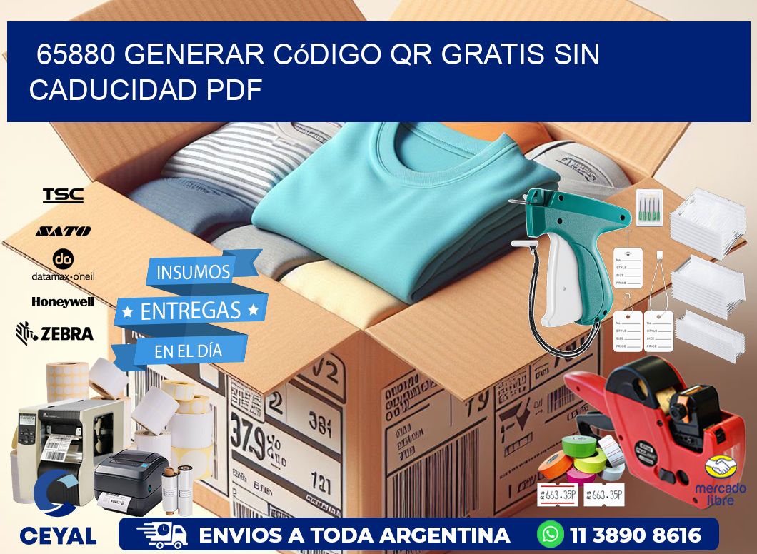 65880 Generar código QR gratis sin caducidad PDF