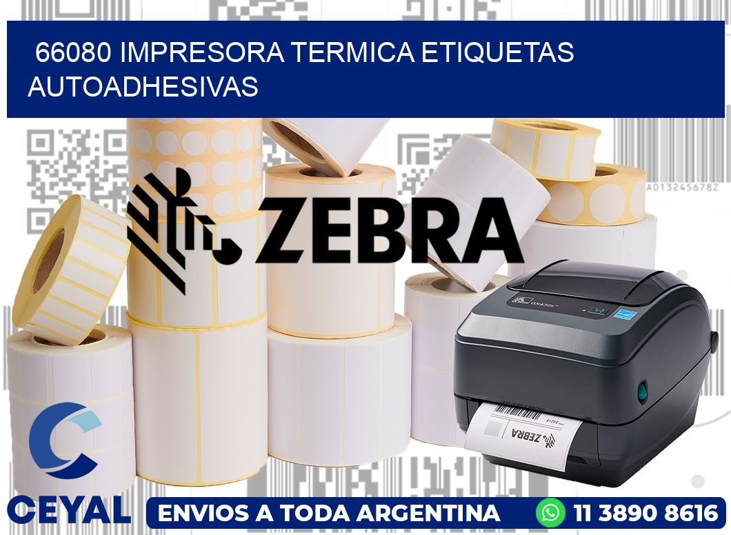 66080 Impresora termica etiquetas autoadhesivas