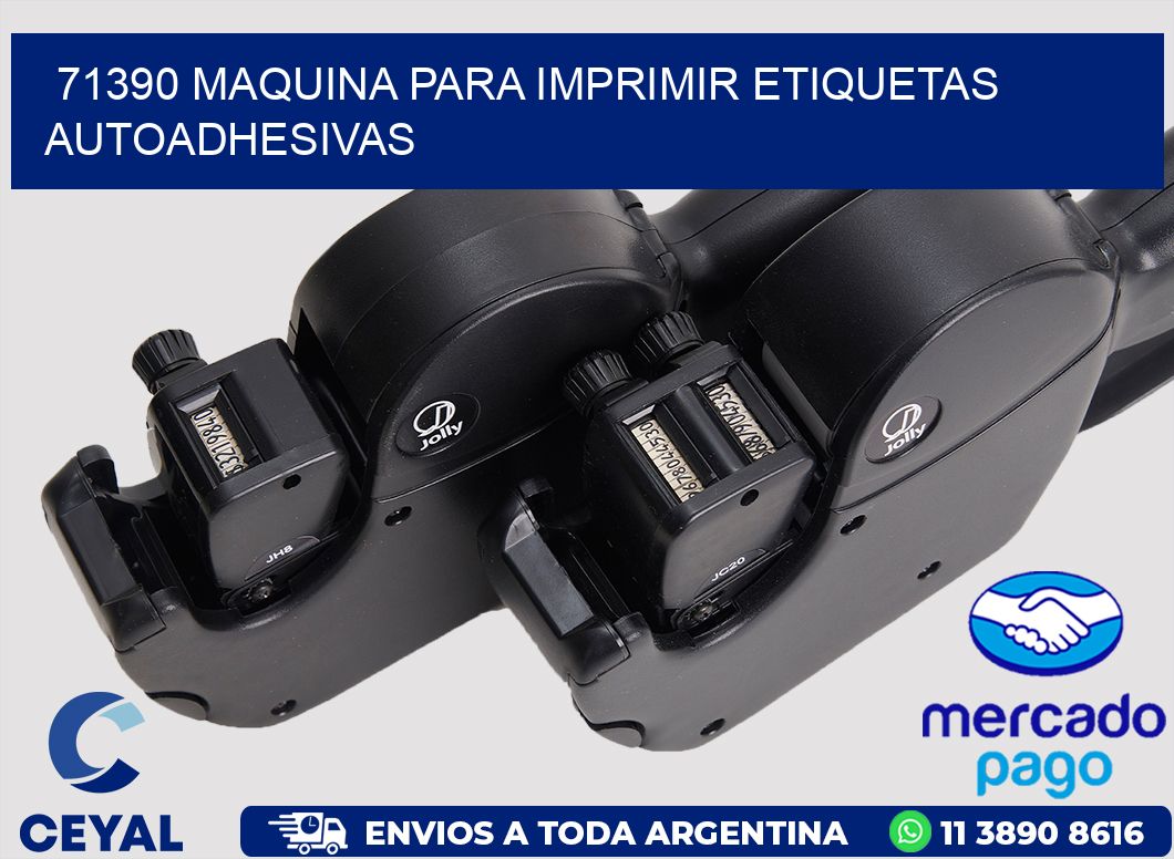 71390 maquina para imprimir etiquetas autoadhesivas