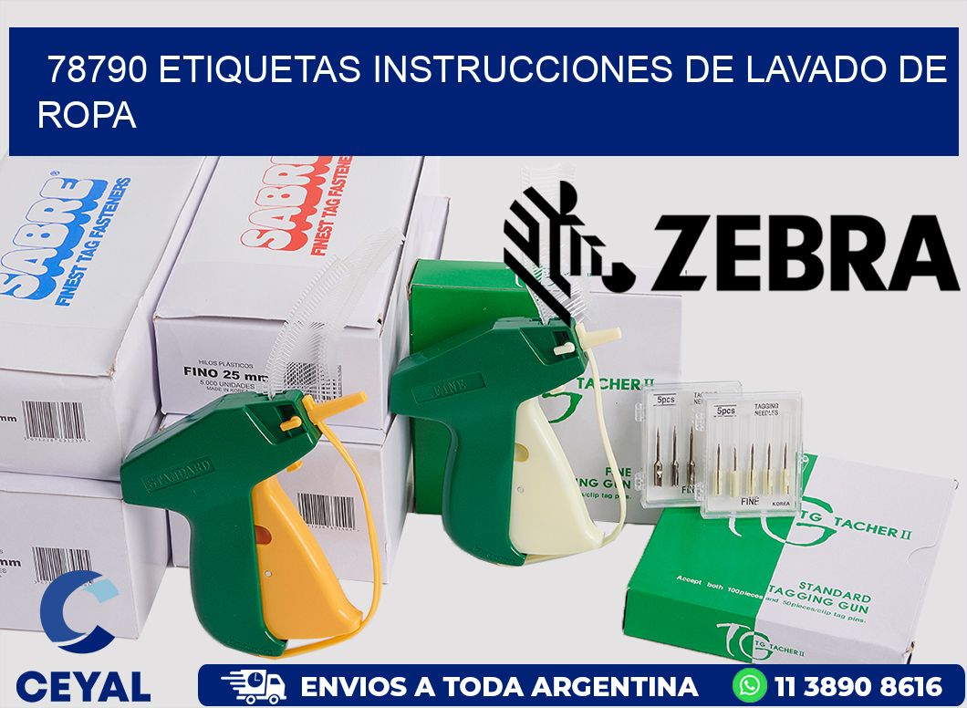 78790 etiquetas instrucciones de lavado de ropa