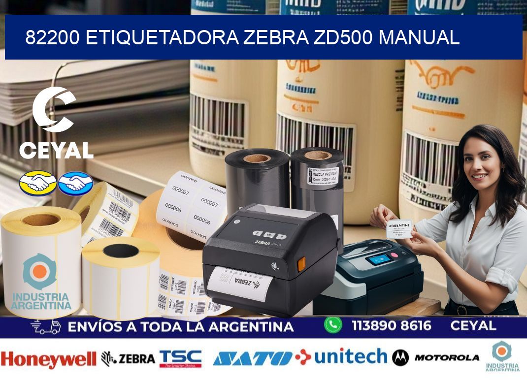 82200 Etiquetadora Zebra ZD500 manual