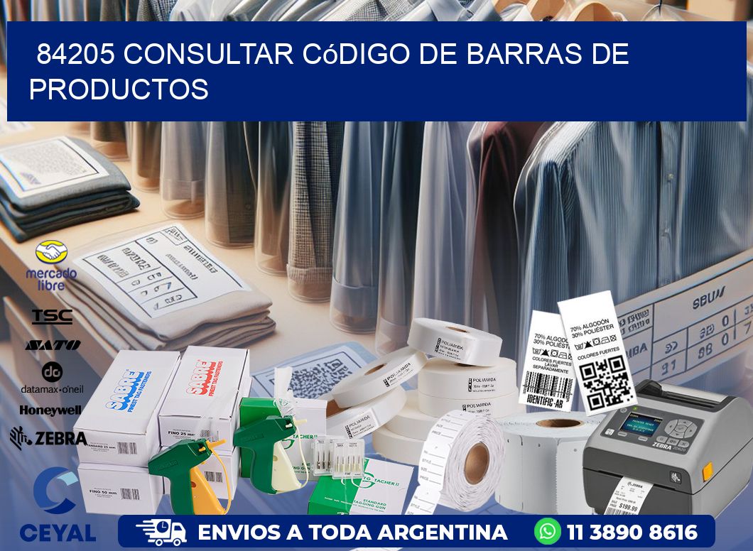 84205 Consultar código de barras de productos