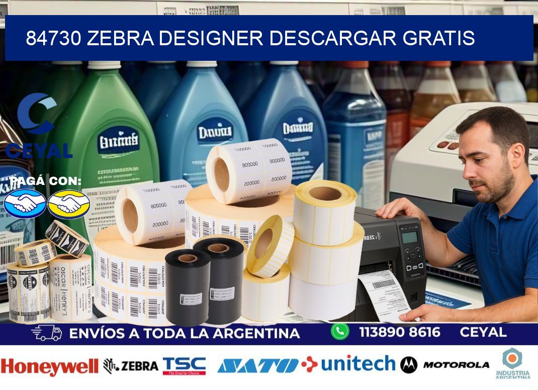 84730 Zebra Designer Descargar gratis