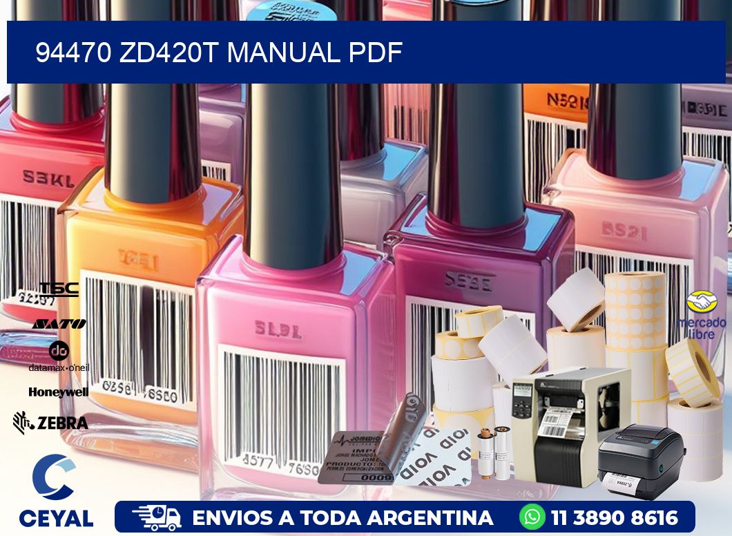 94470 ZD420t manual PDF