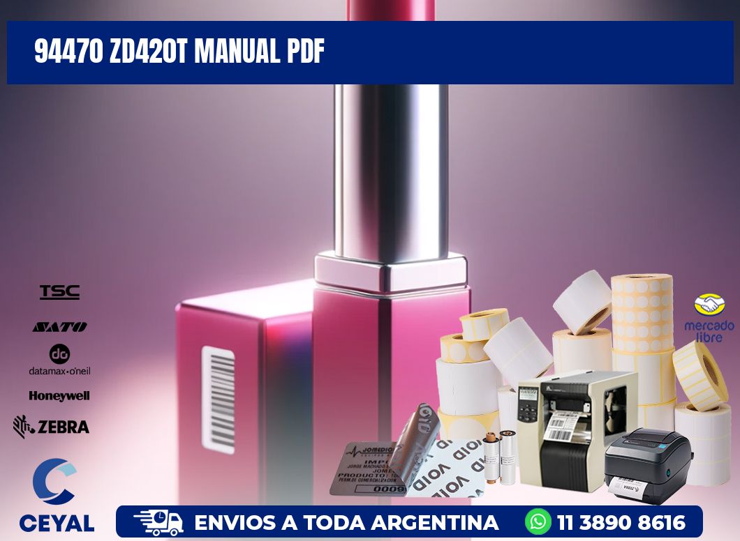 94470 ZD420t manual PDF